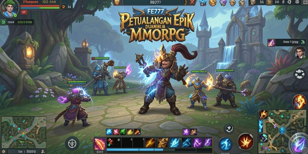 Gameplay seru dengan eksplorasi dan pertarungan mendebarkan di FE777.