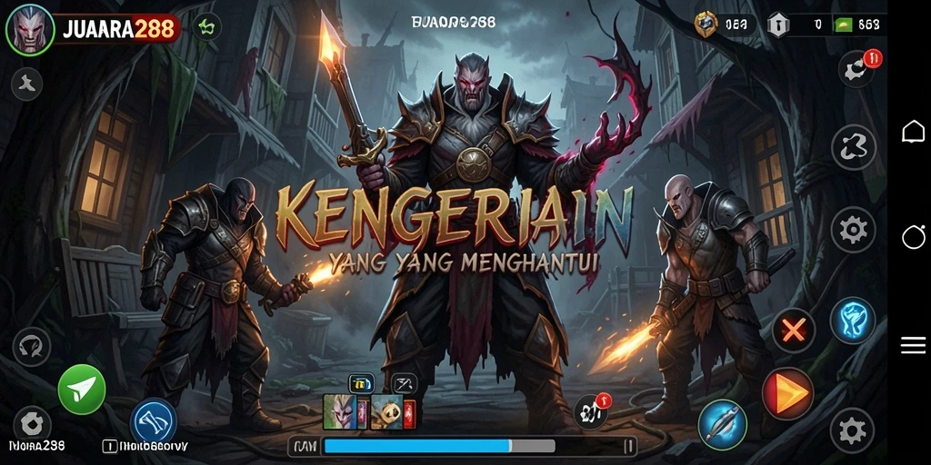 Gameplay JUARA288 yang penuh ketegangan dan kehororan.