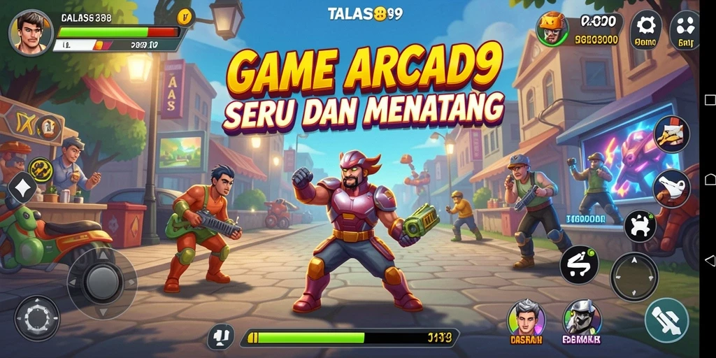 Tampilan gameplay TALAS89 yang seru dan dinamis.